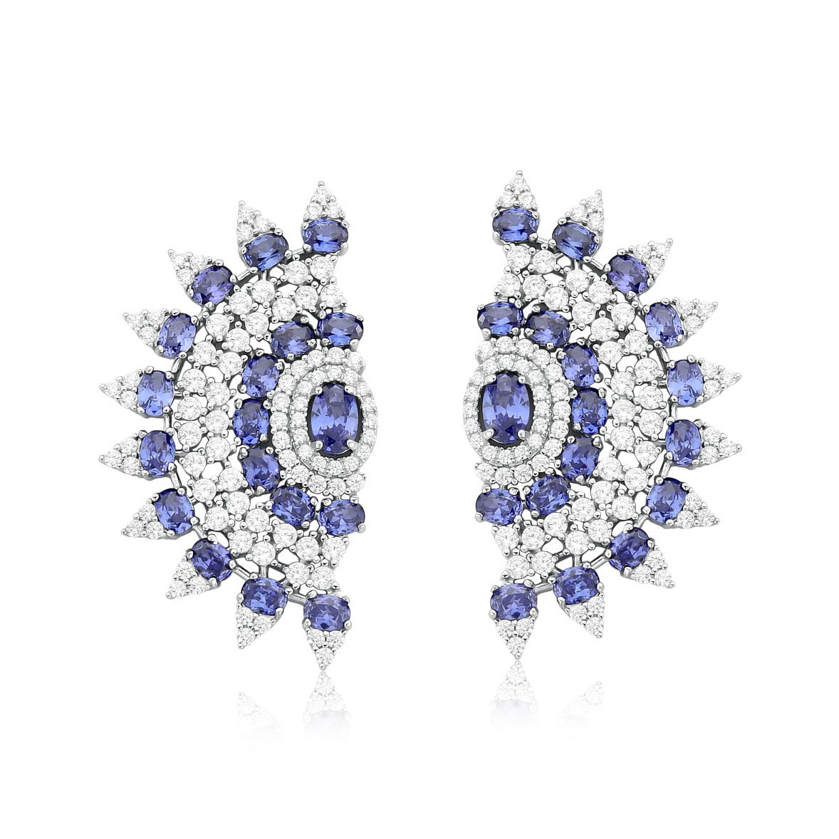 Brinco Ear Cuff Tanzanita