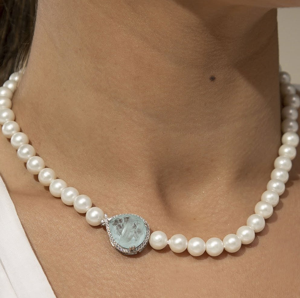 Colar Pearl Drop