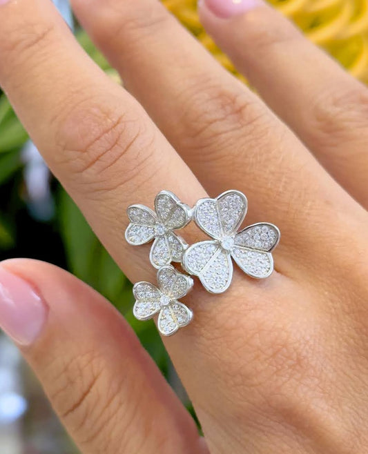 Anel Lucky Clover
